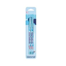 Caneta Esferográfica 07 Pop Azul Pastel Mentos Com 2 Unidades - Compactor