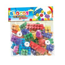 Blocos de Montar 53 Peças - Apolo Brinquedos