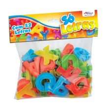 Brinquedo Só Letras 52 Peças - Apolo Brinquedos