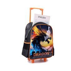MOCHILA C/CARRINHO MAT POLY 600 MCDM PRETO