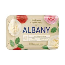 SABONETE ALBANY 85G PERF NAT BRANCO