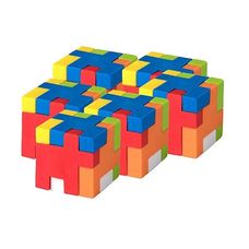 BORRACHA TETRIS CUBO 6 EM 1 - BRW