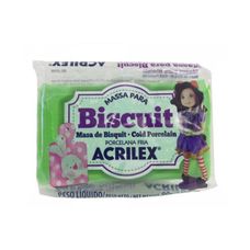 Massa Para Biscuit Verde Musgo 90g - Acrilex
