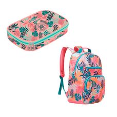 Kit Mochila de Costas + Estojo Trendy Veraneio - Xeryus