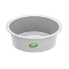Bacia Canelada 4,9L Branco - Plasvale