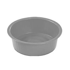 Bacia Canelada 13,5L Cinza - Plasvale