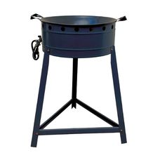 Fritadeira A Gás 50cm Com Tacho Preto 20cm - Tron