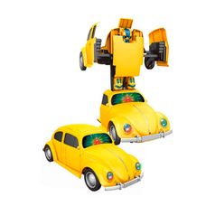 Carro Bate e Volta Robô Beatle Transformável - Zoop! Toys