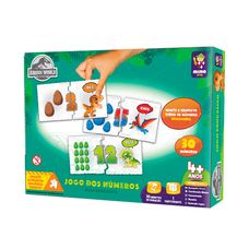 Jogo Educativo dos Números Jurassic World - Mimo Toys