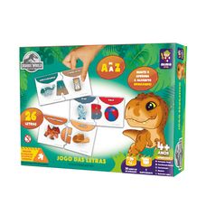 JOGO EDUCATIVO JURASSIC LETRAS