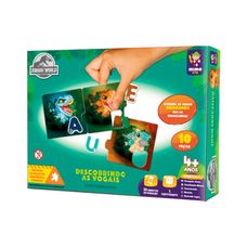 JOGO EDUCATIVO JURASSIC  DESCOBRINDO AS VOGAIS