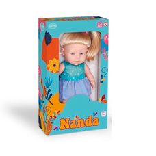 Boneca Nanda Com Cabelo - Pupee