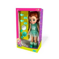 BONECA LILA GINASTA AMIGAS DA POLLY POCKET