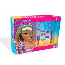 BONECA BARBIE TOTALLY HAIR STYLING HEAD
