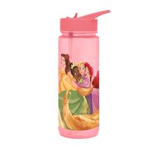 GARRAFA C/ CANUDO PRINCESAS 650ML