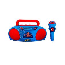 Boombox Infantil Karaoke Patrulha Spider-Man - Candide