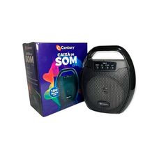 Caixa de Som Amplificada Century 100W Com Rádio USB e Cartão de Memória MP3 Bluetooth 5.0  e TWD CS-5