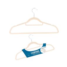 CABIDE ADU.VELUDO PLAST/METAL 45CM 5PCS 17279