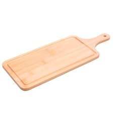 Tábua para Servir de Bambu Lyor com Canaleta – 39cm