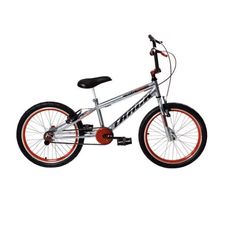 Bicicleta BMX Aro 20 Track Impact Cromado/Vermelho - Track Bikes