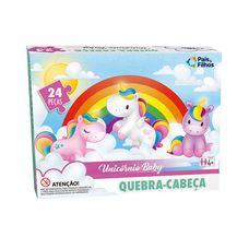 Quebra Cabeça Unicórnio Baby 24 Peças - Pais & Filhos