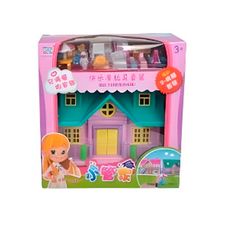 Casinha Pocket com Acessórios - Pais & Filhos