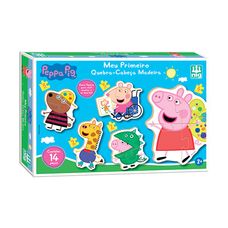Meu Primeiro Quebra Cabeça Peppa Pig - Nig Brinquedos