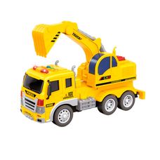 Caminhão Mega Construtor com Escavadeira com Luz e Som - Zippy Toys