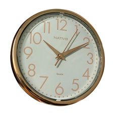 RELOGIO PAR. COZINHA RE. ROSE GOLD PR 80511-7