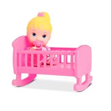 Boneca Little Dolls Glitter Bercinho - Divertoys