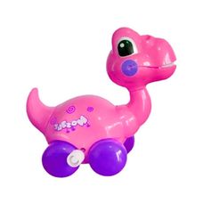 Dinossauro A Corda Rosa - Unik Toys