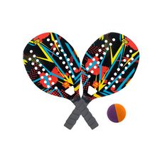 Kit Raquete Beach Tennis Red BT100 -  Bel Fix