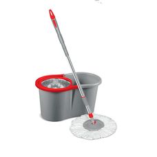 MOP GIRATORIO 8 LITROS C/2 ESFREGOES LIMP PLUS