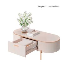 MESA DE CENTRO CELENA OFF WHITE/OFF WHITE