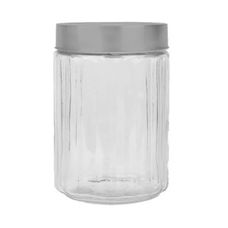 POTE VIDRO SLEEK TAMPA INOX 850ML VD23473