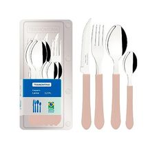 FAQUEIRO ACO INOX 12PCS LEME CINZA 23198315