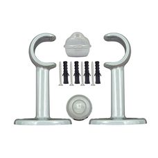 Suporte Pratiko PP para Varão de Cortina 28mm  Cromado – Bella Arte