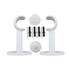 Suporte Pratiko PP para Varão de Cortina 28mm Branco – Bella Arte