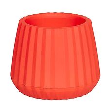 Vaso Cachepot Wave 15cm Argila-Mor