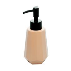 Porta Sabonete Líquido de Cerâmica Wolff Origami Nude 240ml