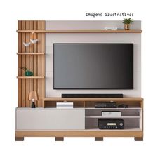 Estante Home Theater Para TV Até 65