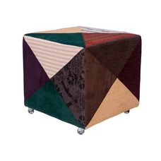 Puff MAD 3752 Patchwork Triangular - Herval