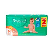 Fralda Descartável Personal Baby Protect & Sec Tamanho M - 40 Unidades
