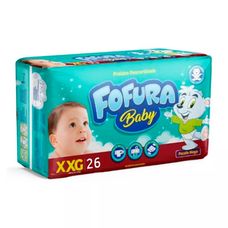 Fralda Fofura Baby Mega XXG 26 Unidades