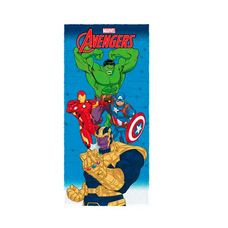 TOALHA BANHO 60X120 FELP ESTAMP AVENGERS