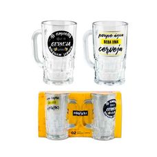 CANECA CERVEJA DECORADA MUNIQUE 360ML 02PCS