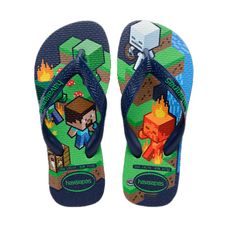 SANDALIA KIDS MINECRAFT MARINHO 31/32