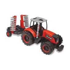 Trator com Carretinha de Arado Max Trator - Tilin Brinquedos