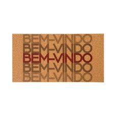 CAPACHO 40X75 VINIL TERRAL BEM VINDOS DEGRADE