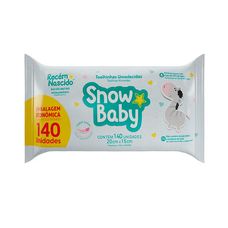 TOALHA UMEDECIDA SNOW BEBE C/140UN